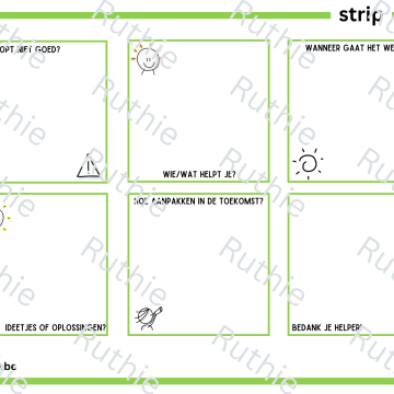situatie bespreken: strip